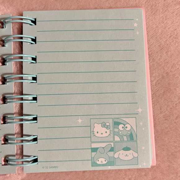Sanrio Keroppi ‘Happiness’ Mini Fuzzy Journal - Picture 8 of 9